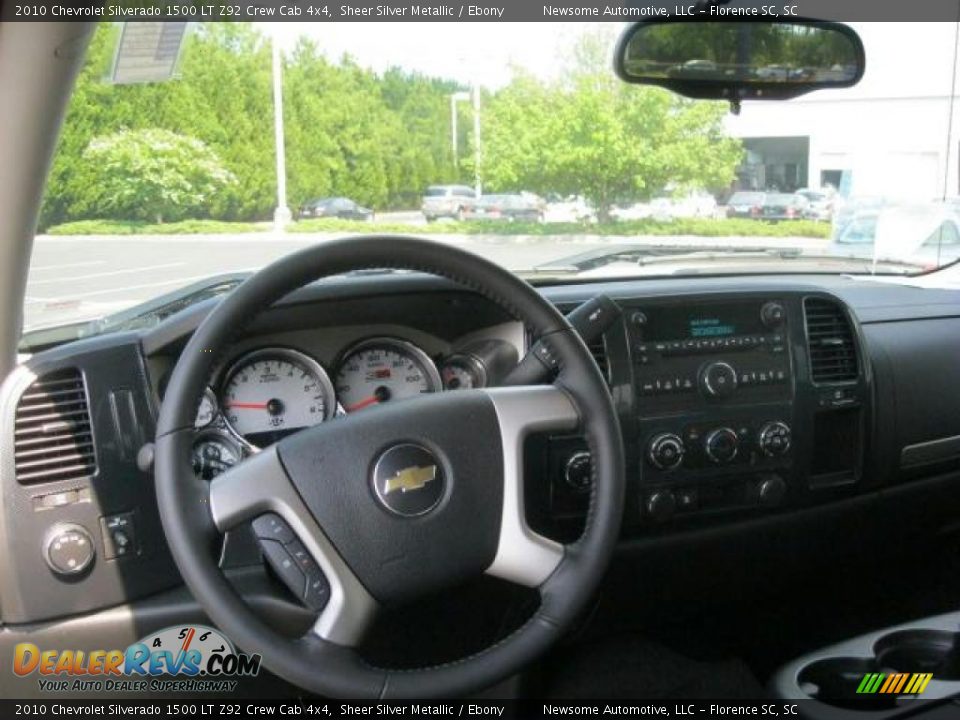 2010 Chevrolet Silverado 1500 LT Z92 Crew Cab 4x4 Sheer Silver Metallic / Ebony Photo #7