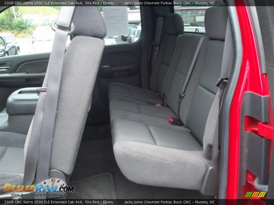 2008 GMC Sierra 1500 SLE Extended Cab 4x4 Fire Red / Ebony Photo #17