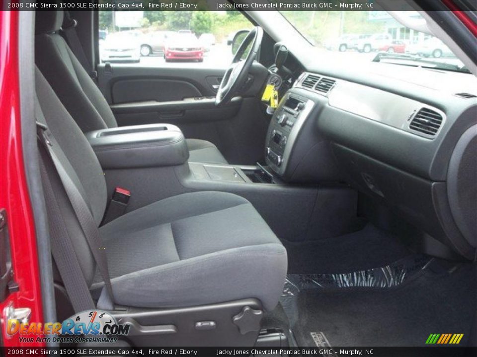 2008 GMC Sierra 1500 SLE Extended Cab 4x4 Fire Red / Ebony Photo #20