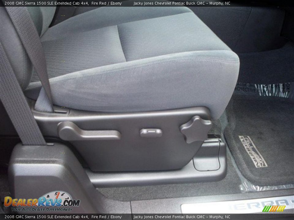 2008 GMC Sierra 1500 SLE Extended Cab 4x4 Fire Red / Ebony Photo #21