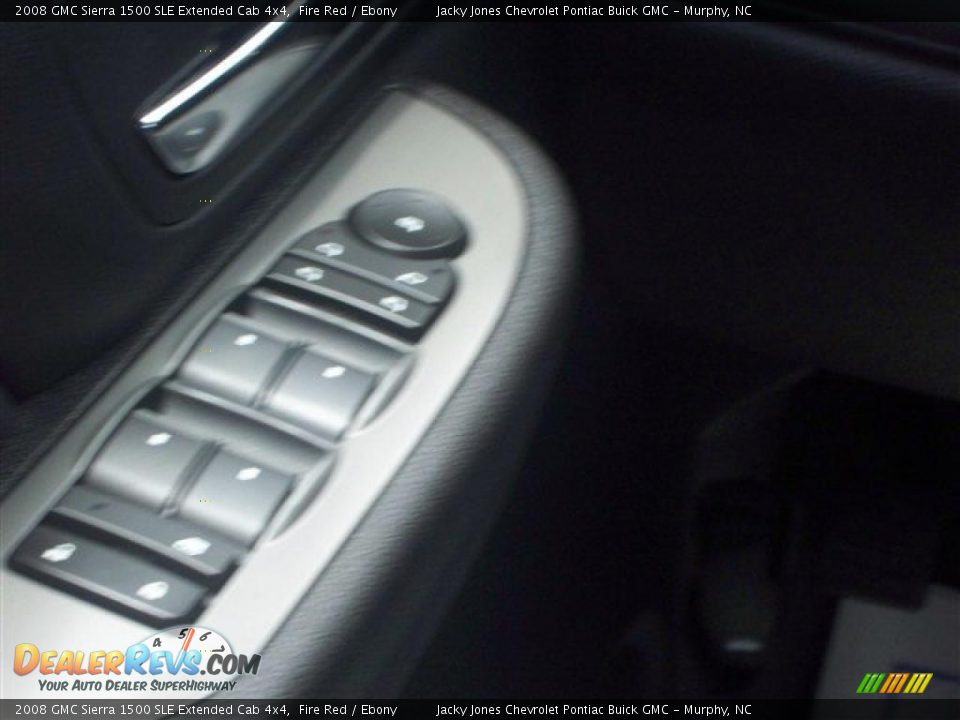 2008 GMC Sierra 1500 SLE Extended Cab 4x4 Fire Red / Ebony Photo #25