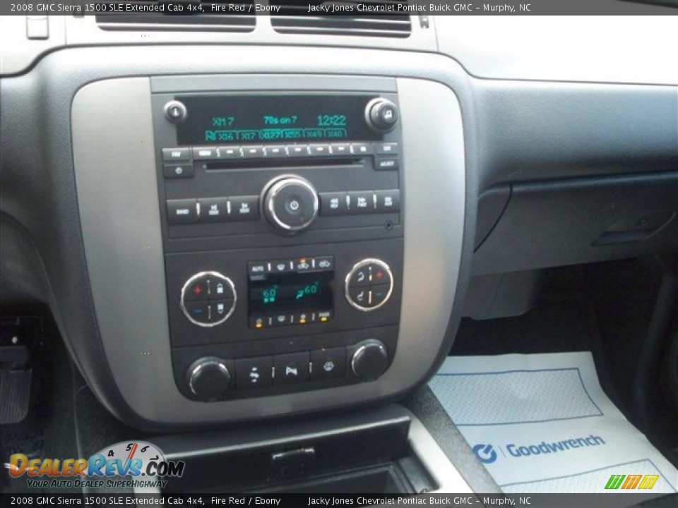 2008 GMC Sierra 1500 SLE Extended Cab 4x4 Fire Red / Ebony Photo #27