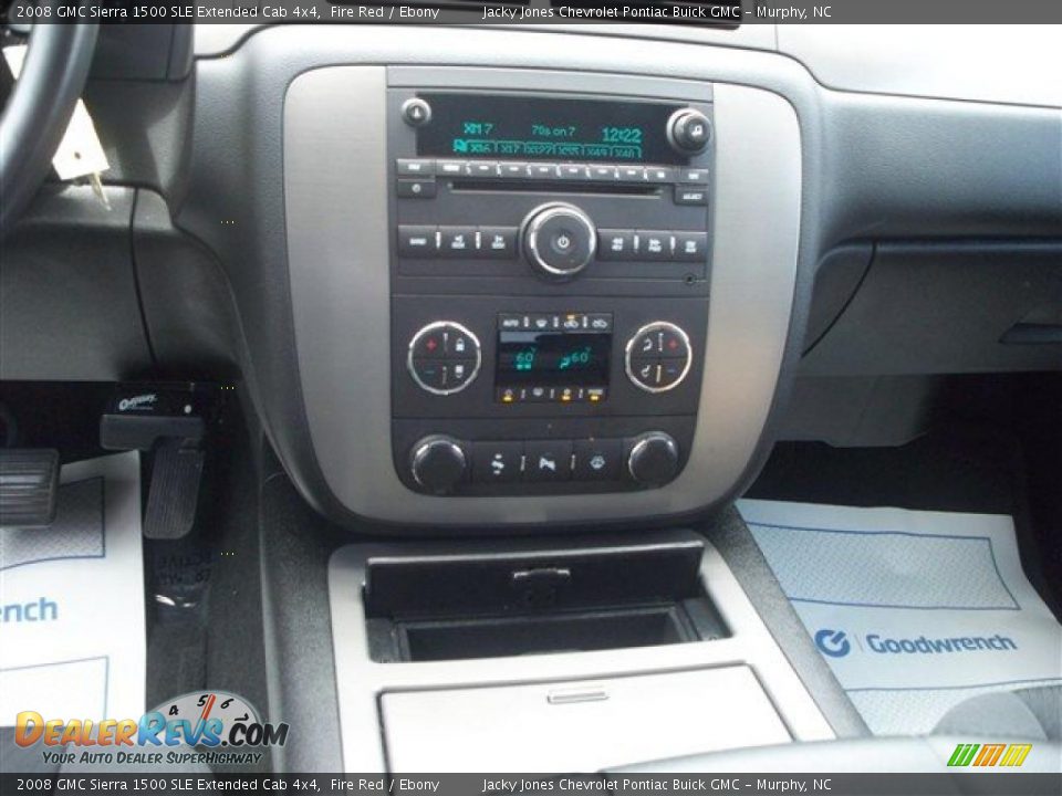 2008 GMC Sierra 1500 SLE Extended Cab 4x4 Fire Red / Ebony Photo #28