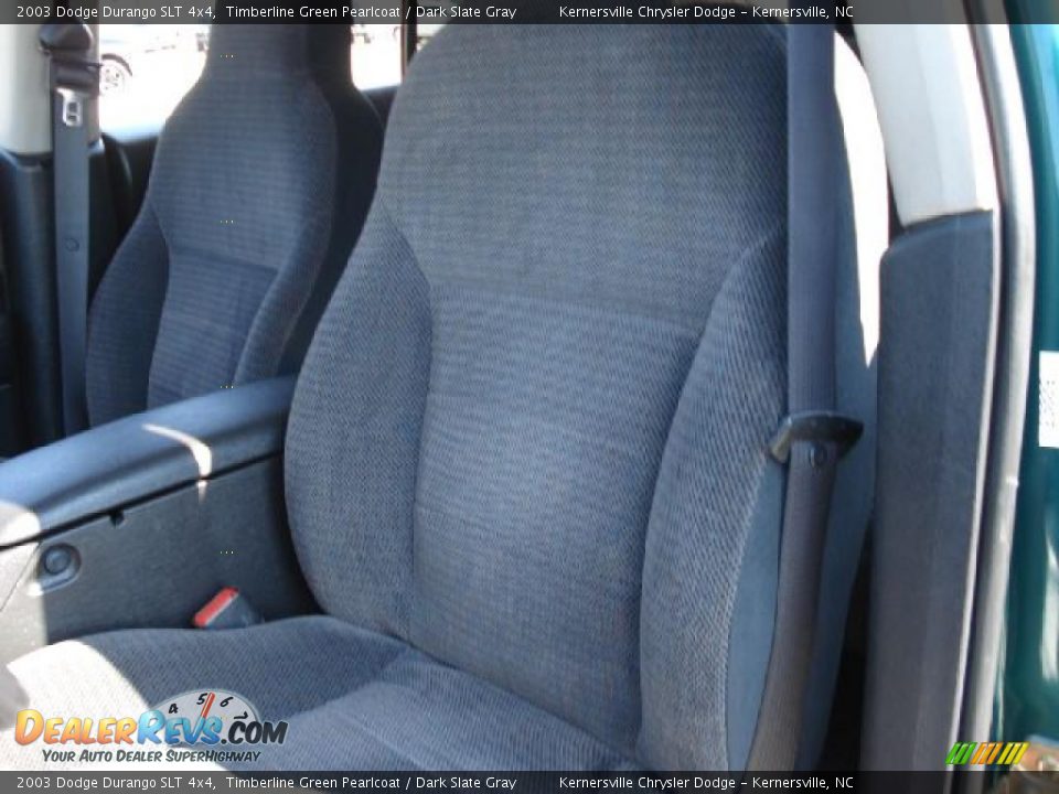 2003 Dodge Durango SLT 4x4 Timberline Green Pearlcoat / Dark Slate Gray Photo #9