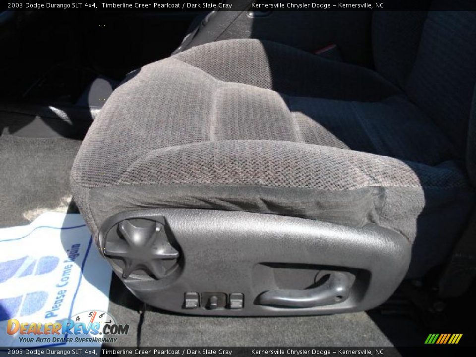 2003 Dodge Durango SLT 4x4 Timberline Green Pearlcoat / Dark Slate Gray Photo #10