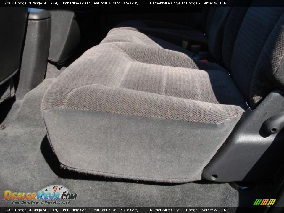 2003 Dodge Durango SLT 4x4 Timberline Green Pearlcoat / Dark Slate Gray Photo #12