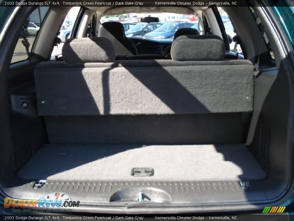 2003 Dodge Durango SLT 4x4 Timberline Green Pearlcoat / Dark Slate Gray Photo #15