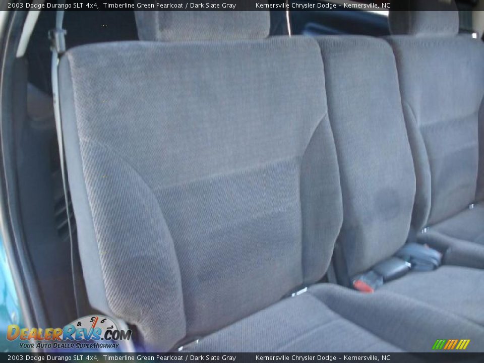 2003 Dodge Durango SLT 4x4 Timberline Green Pearlcoat / Dark Slate Gray Photo #16