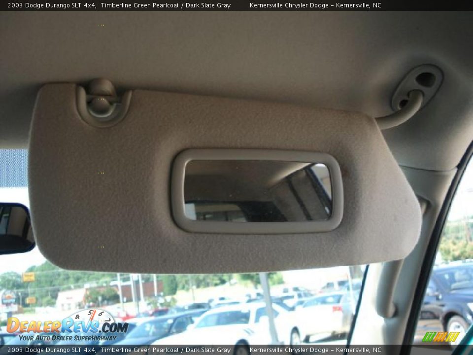 2003 Dodge Durango SLT 4x4 Timberline Green Pearlcoat / Dark Slate Gray Photo #20