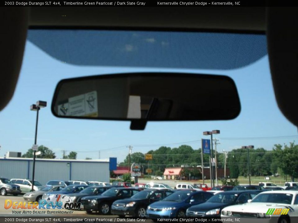 2003 Dodge Durango SLT 4x4 Timberline Green Pearlcoat / Dark Slate Gray Photo #22
