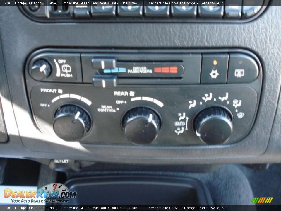 2003 Dodge Durango SLT 4x4 Timberline Green Pearlcoat / Dark Slate Gray Photo #24
