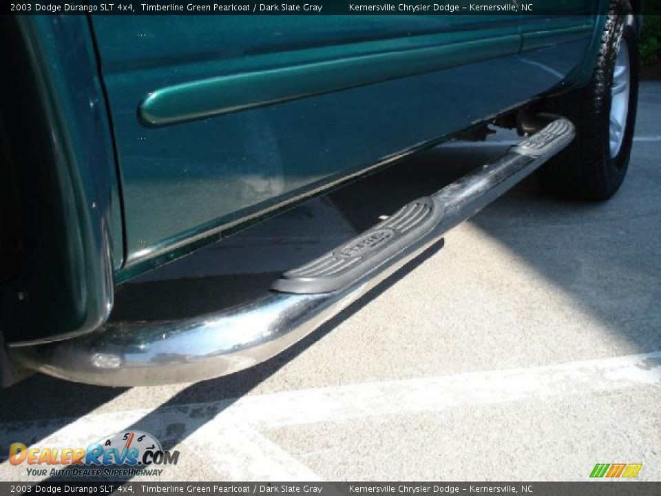 2003 Dodge Durango SLT 4x4 Timberline Green Pearlcoat / Dark Slate Gray Photo #30