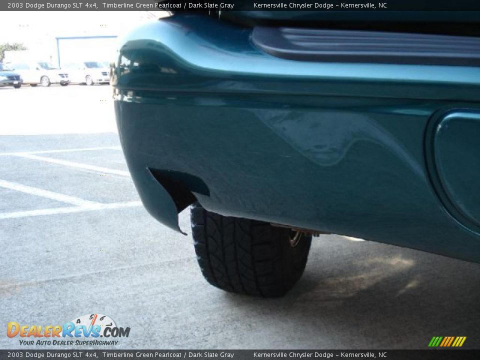 2003 Dodge Durango SLT 4x4 Timberline Green Pearlcoat / Dark Slate Gray Photo #33