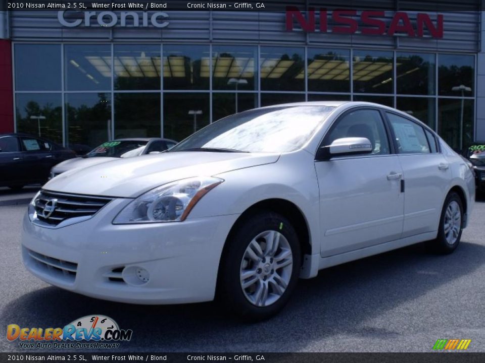 2010 Nissan altima winter frost #10