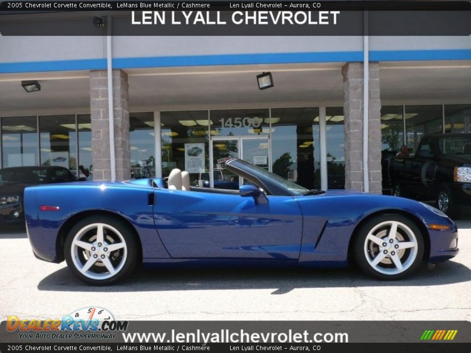 2005 Chevrolet Corvette Convertible LeMans Blue Metallic / Cashmere Photo #1