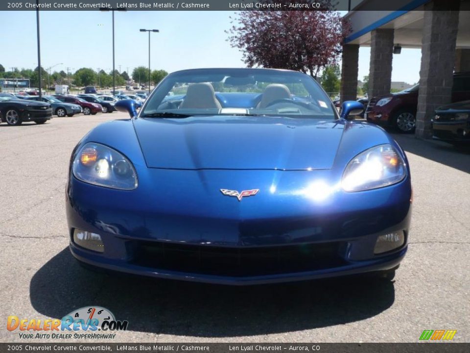 2005 Chevrolet Corvette Convertible LeMans Blue Metallic / Cashmere Photo #3