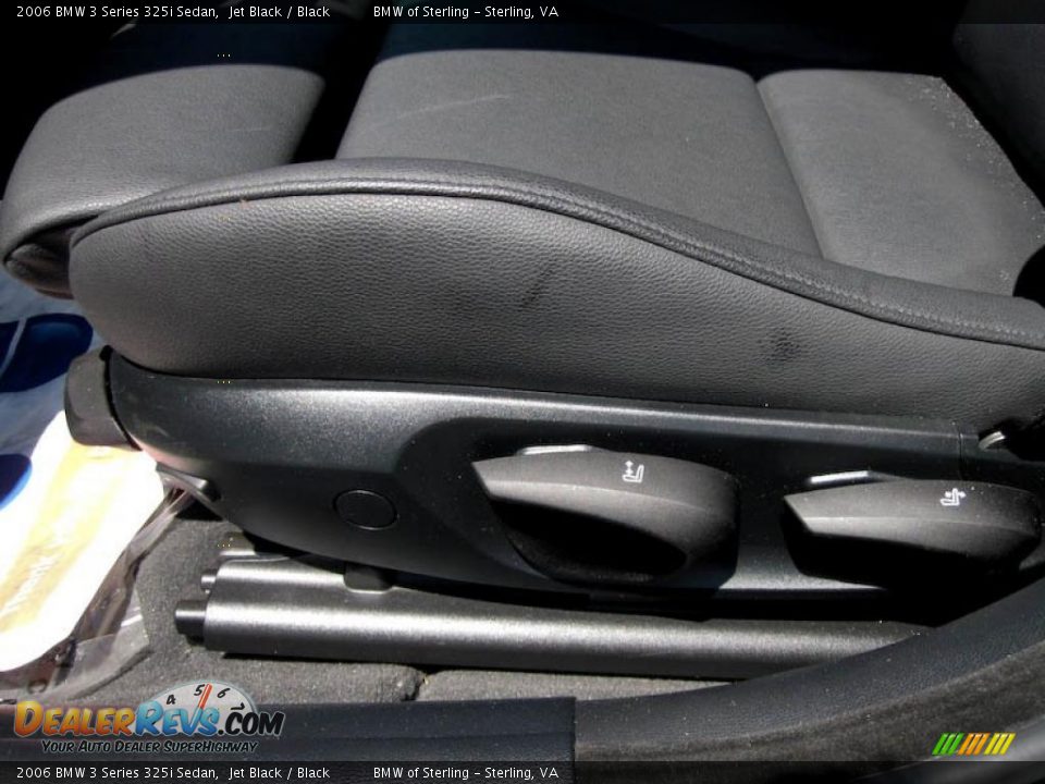2006 BMW 3 Series 325i Sedan Jet Black / Black Photo #15