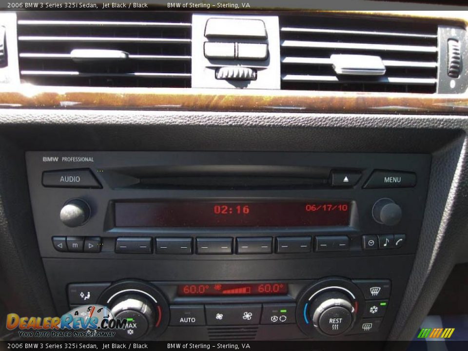 2006 BMW 3 Series 325i Sedan Jet Black / Black Photo #29
