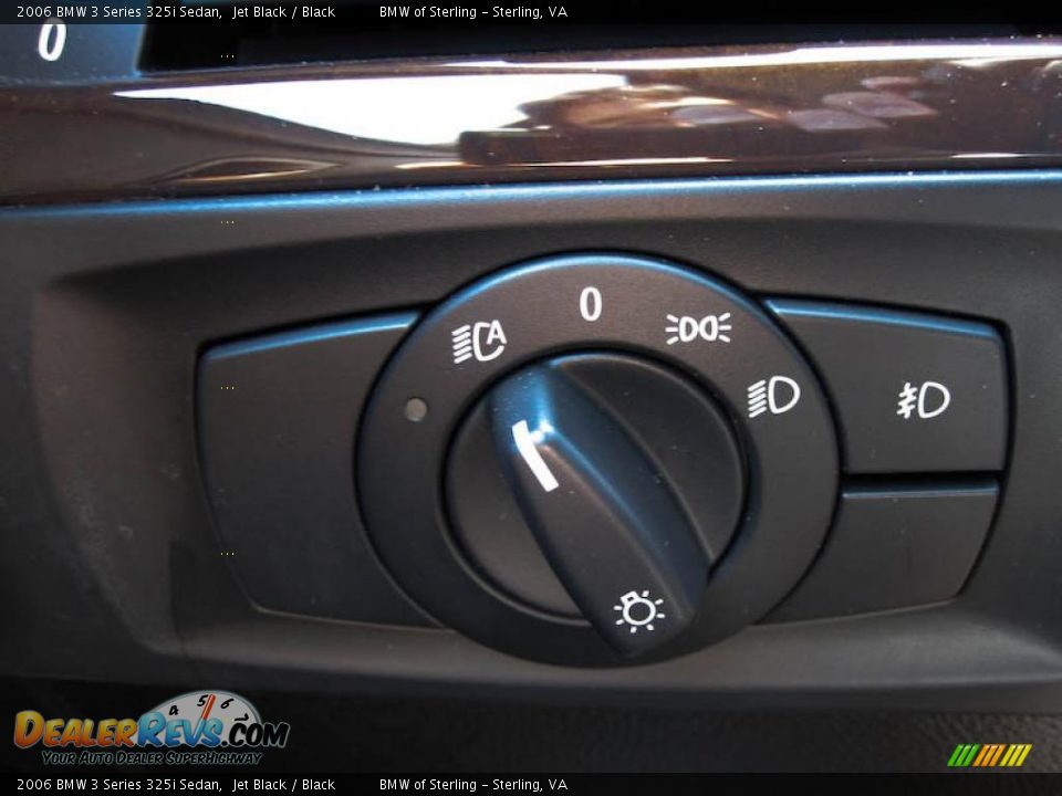 2006 BMW 3 Series 325i Sedan Jet Black / Black Photo #33