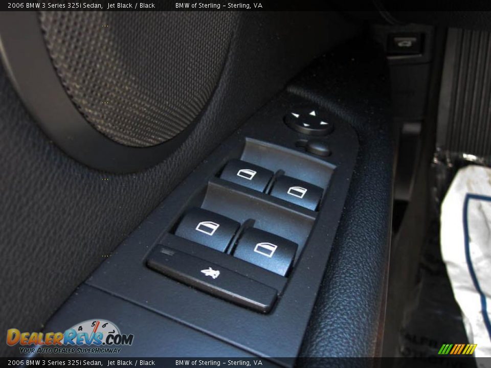 2006 BMW 3 Series 325i Sedan Jet Black / Black Photo #34