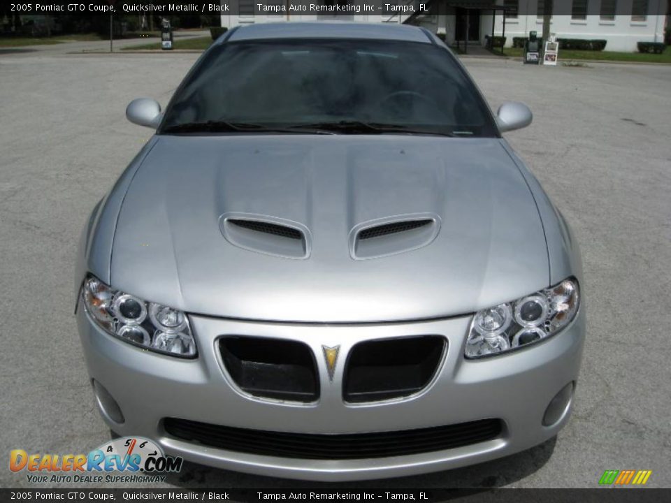 2005 Pontiac GTO Coupe Quicksilver Metallic / Black Photo #2