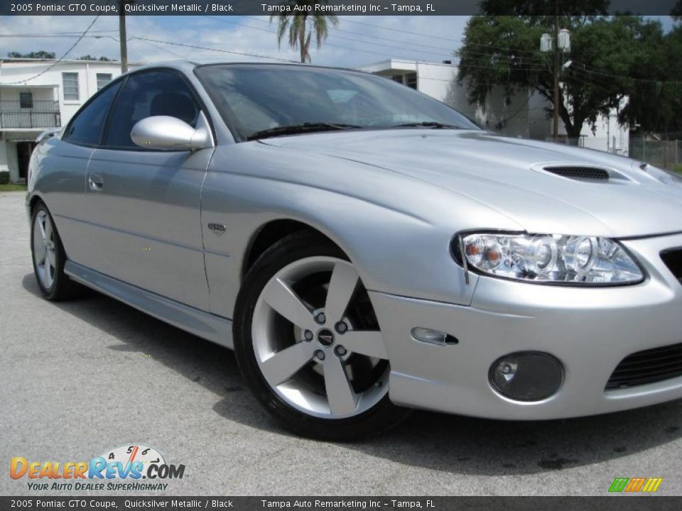 2005 Pontiac GTO Coupe Quicksilver Metallic / Black Photo #3