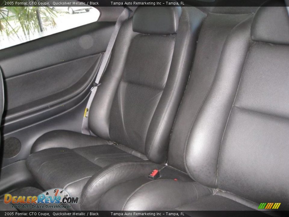 2005 Pontiac GTO Coupe Quicksilver Metallic / Black Photo #22