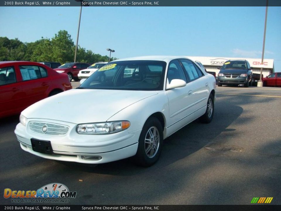 2003 Buick Regal LS White / Graphite Photo #1