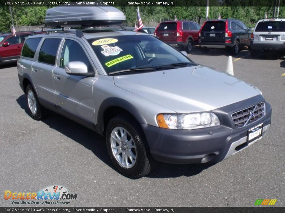 2007 Volvo XC70 AWD Cross Country Silver Metallic / Graphite Photo #1
