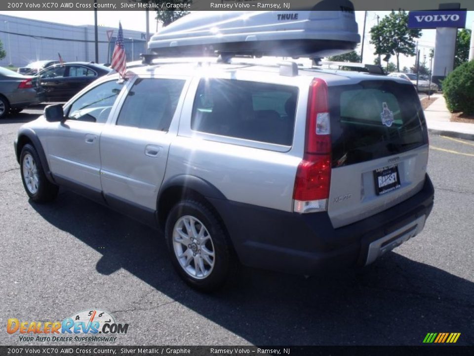2007 Volvo XC70 AWD Cross Country Silver Metallic / Graphite Photo #5
