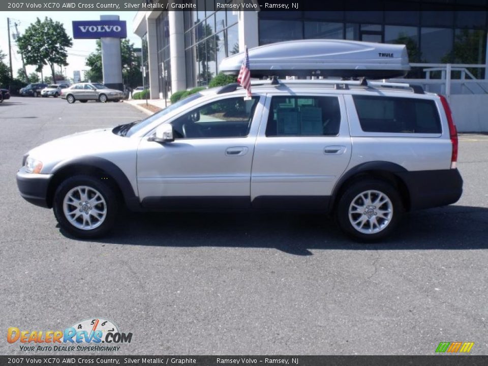2007 Volvo XC70 AWD Cross Country Silver Metallic / Graphite Photo #6