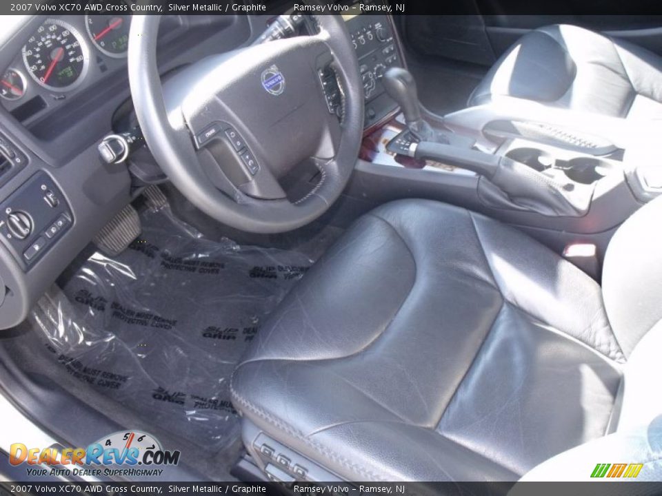 2007 Volvo XC70 AWD Cross Country Silver Metallic / Graphite Photo #14