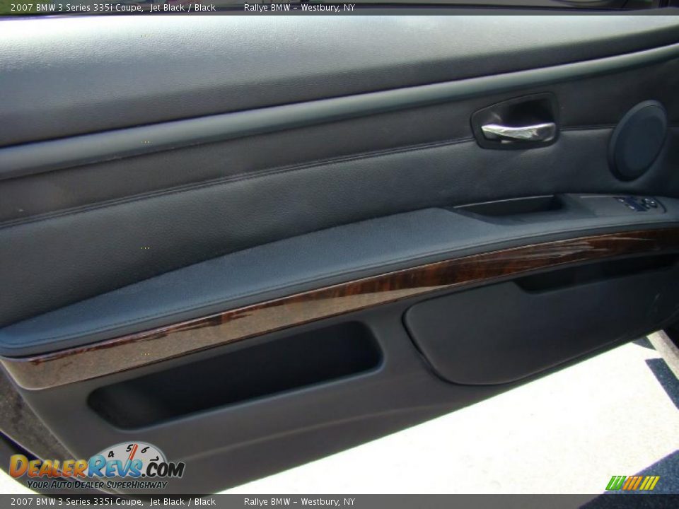 2007 BMW 3 Series 335i Coupe Jet Black / Black Photo #7