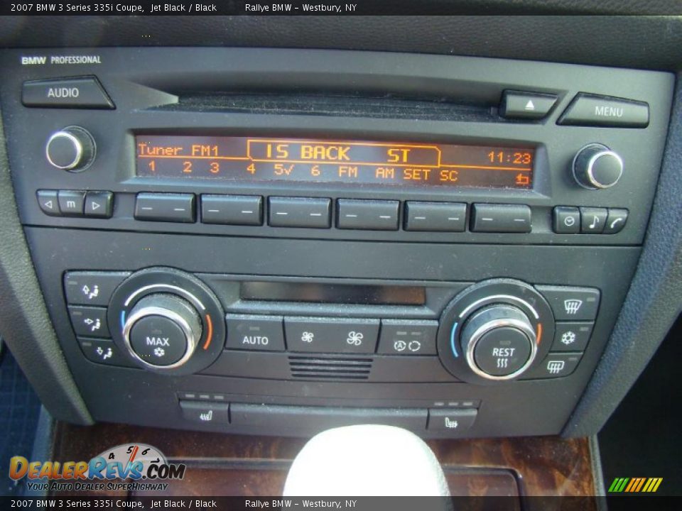 2007 BMW 3 Series 335i Coupe Jet Black / Black Photo #11