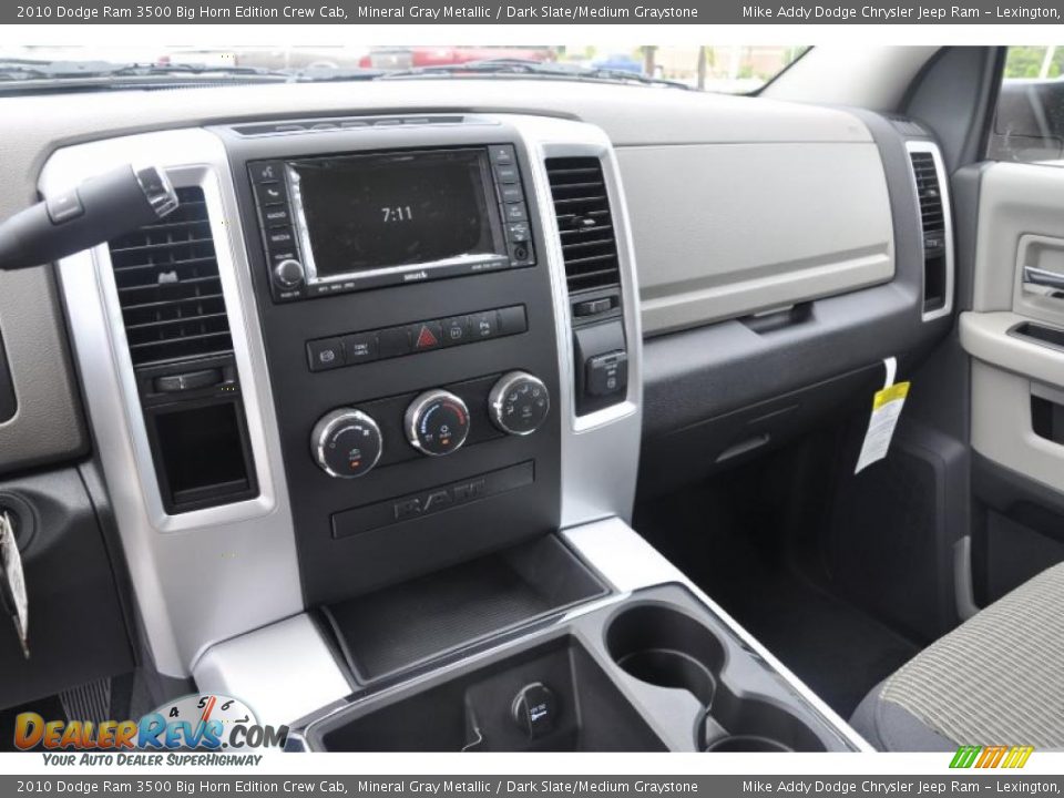 2010 Dodge Ram 3500 Big Horn Edition Crew Cab Mineral Gray Metallic / Dark Slate/Medium Graystone Photo #10