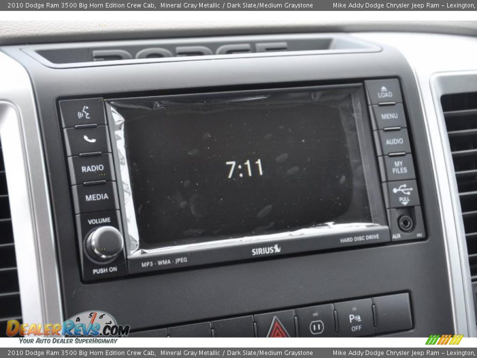 2010 Dodge Ram 3500 Big Horn Edition Crew Cab Mineral Gray Metallic / Dark Slate/Medium Graystone Photo #11