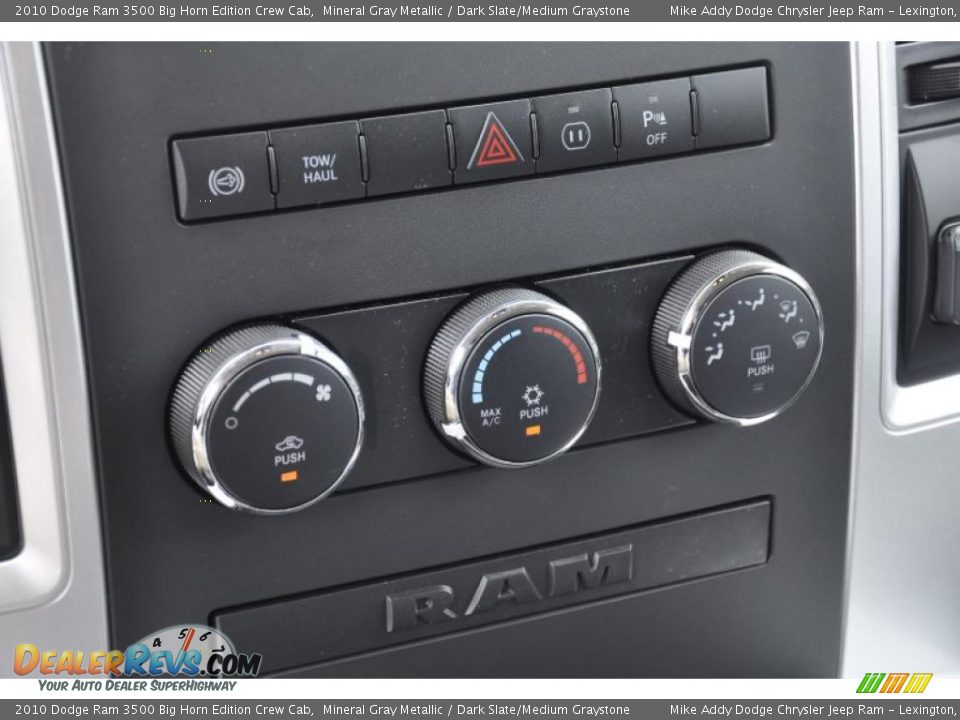 2010 Dodge Ram 3500 Big Horn Edition Crew Cab Mineral Gray Metallic / Dark Slate/Medium Graystone Photo #12