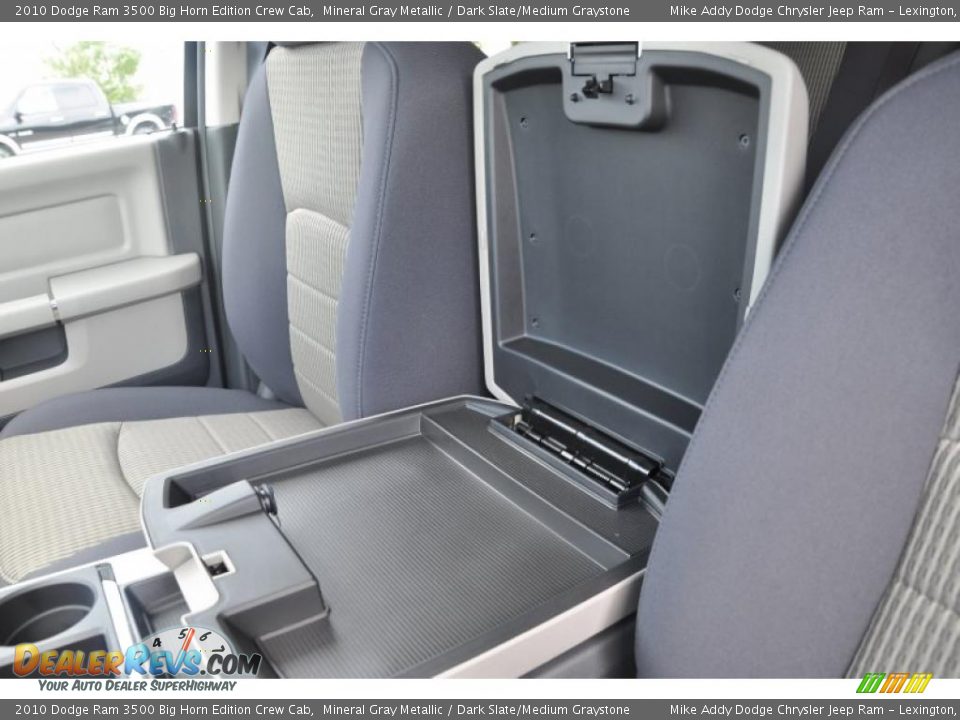 2010 Dodge Ram 3500 Big Horn Edition Crew Cab Mineral Gray Metallic / Dark Slate/Medium Graystone Photo #13