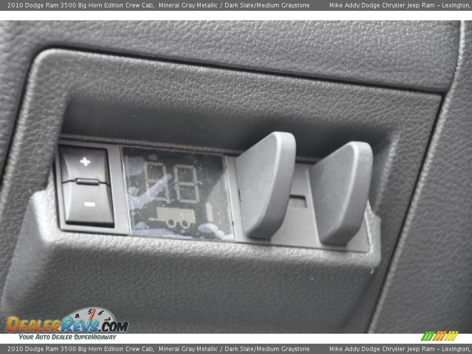 2010 Dodge Ram 3500 Big Horn Edition Crew Cab Mineral Gray Metallic / Dark Slate/Medium Graystone Photo #14
