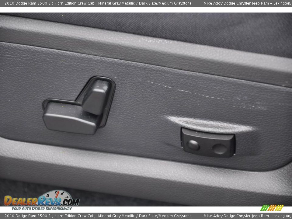 2010 Dodge Ram 3500 Big Horn Edition Crew Cab Mineral Gray Metallic / Dark Slate/Medium Graystone Photo #15