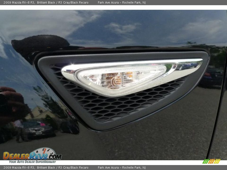 2009 Mazda RX-8 R3 Brilliant Black / R3 Gray/Black Recaro Photo #17