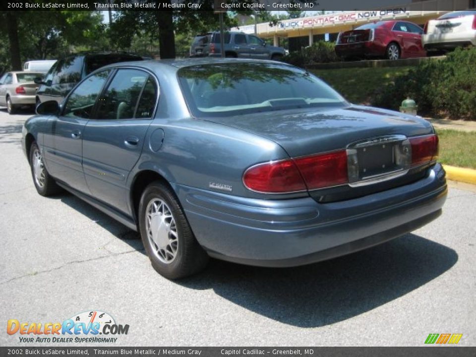 2002 Buick LeSabre Limited Titanium Blue Metallic / Medium Gray Photo #2