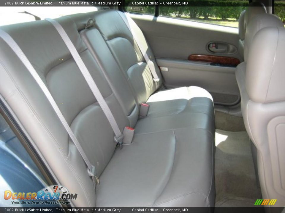 2002 Buick LeSabre Limited Titanium Blue Metallic / Medium Gray Photo #13