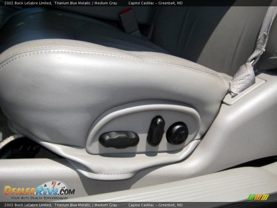 2002 Buick LeSabre Limited Titanium Blue Metallic / Medium Gray Photo #18