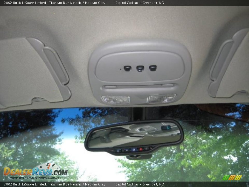 2002 Buick LeSabre Limited Titanium Blue Metallic / Medium Gray Photo #19