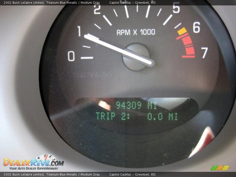 2002 Buick LeSabre Limited Titanium Blue Metallic / Medium Gray Photo #20