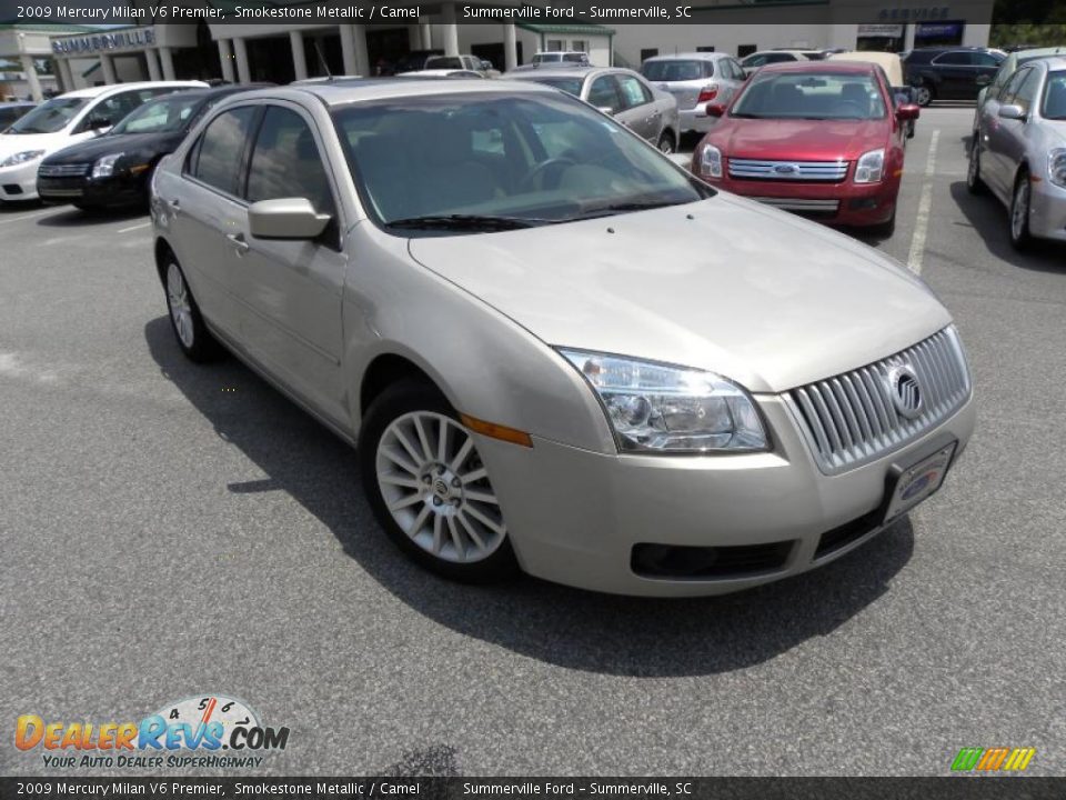 2009 Mercury Milan V6 Premier Smokestone Metallic / Camel Photo #1