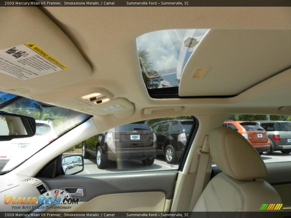 2009 Mercury Milan V6 Premier Smokestone Metallic / Camel Photo #4