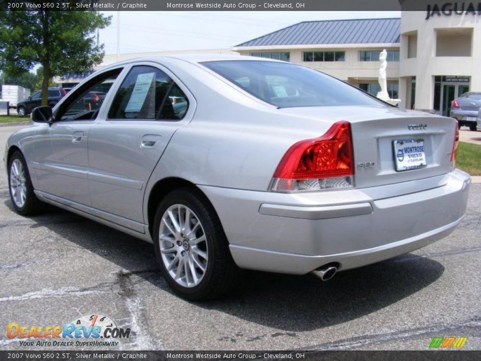 2007 Volvo S60 2.5T Silver Metallic / Graphite Photo #3