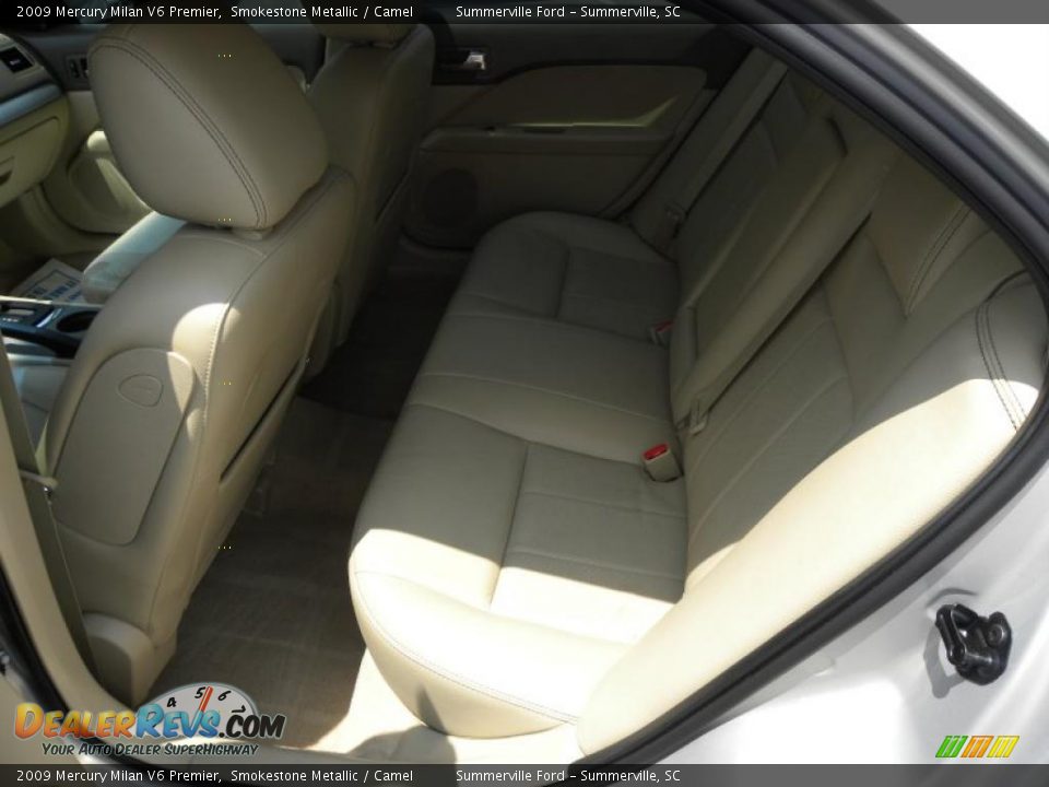 2009 Mercury Milan V6 Premier Smokestone Metallic / Camel Photo #6